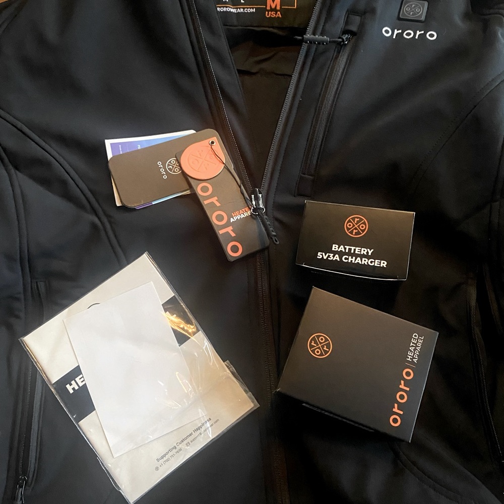 ORORO Women’s Medium Heated Classic Jacket NWT